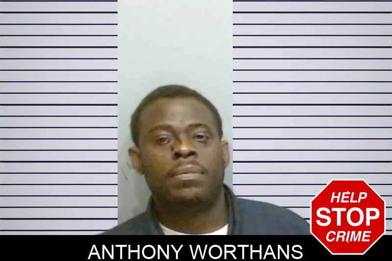 Anthony Worthans mugshot