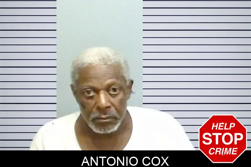 Antonio Cox mugshot