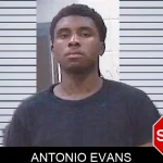 Antonio Evans mugshot