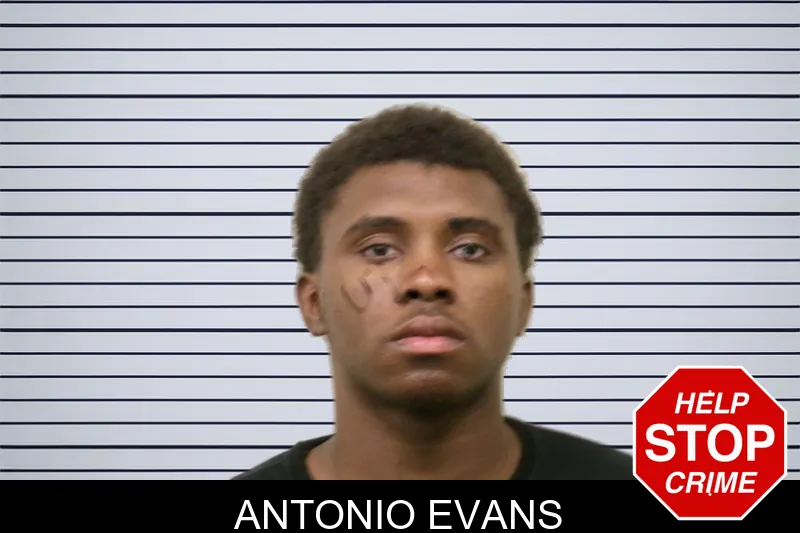 Antonio Evans mugshot