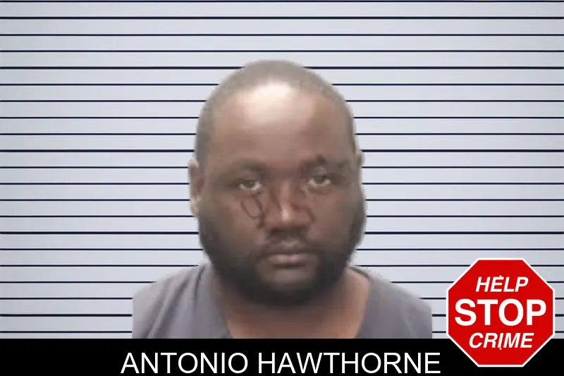 Antonio Hawthorne mugshot