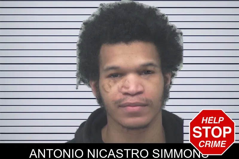 Antonio Nicastro Simmons mugshot