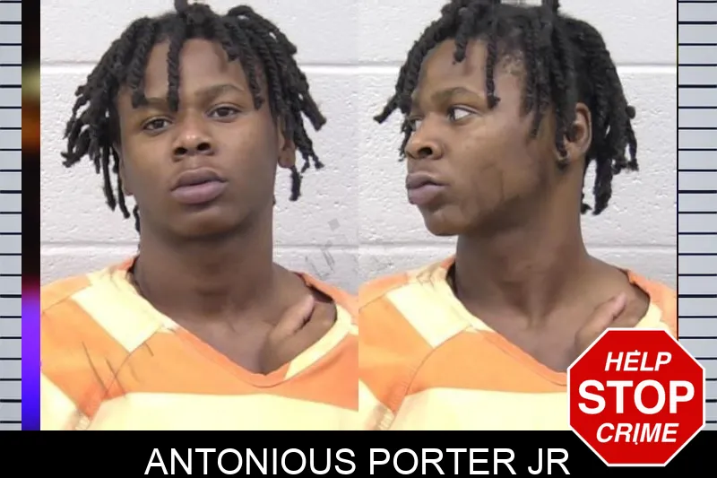 Antonious Porter Jr mugshot