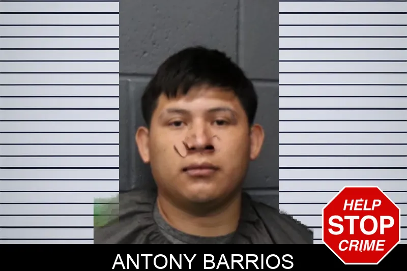 Antony Barrios mugshot