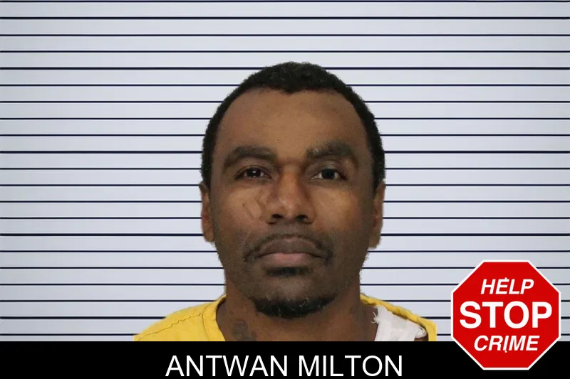 Antwan Milton mugshot