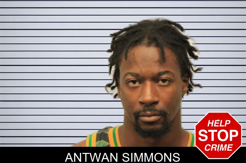 Antwan Simmons mugshot
