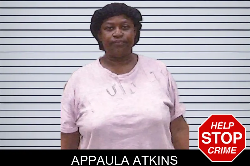 Appaula Atkins mugshot