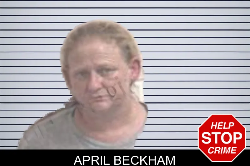 April Beckham mugshot