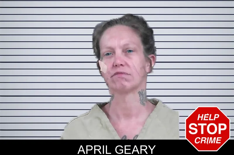 April Geary mugshot