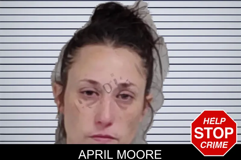 April Moore mugshot