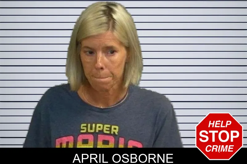 April Osborne mugshot