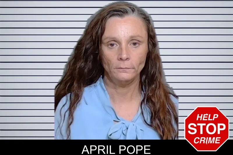 April Pope mugshot
