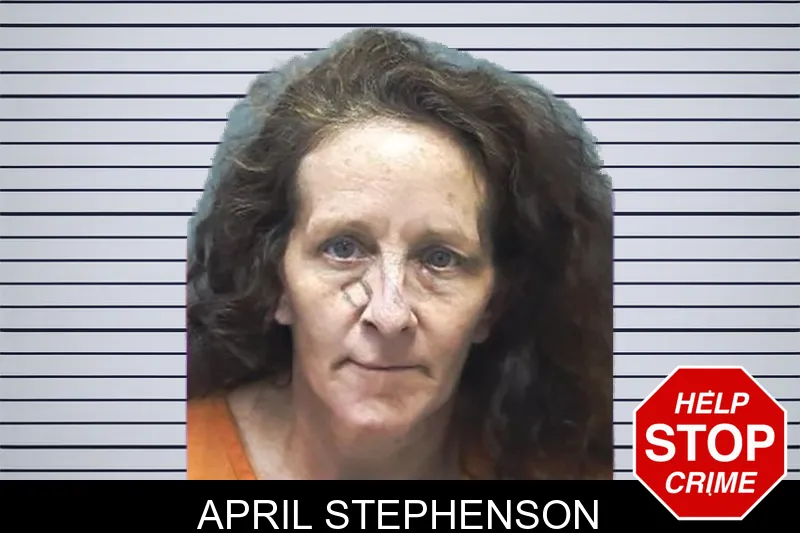 April Stephenson mugshot