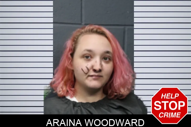 Araina Woodward mugshot