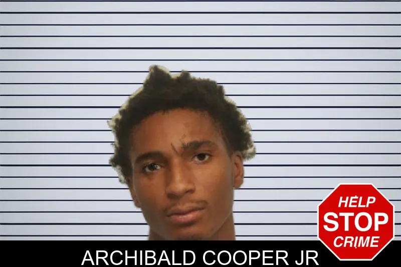 Archibald Cooper Jr mugshot