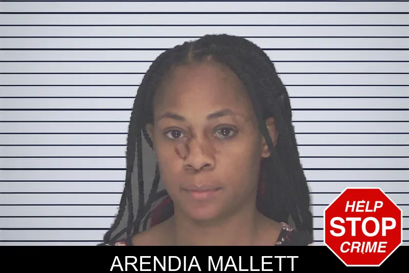 Arendia Mallett mugshot
