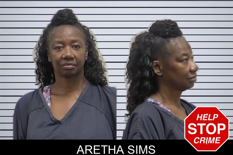 Aretha Sims mugshot