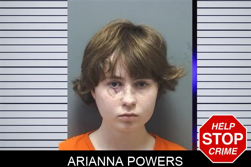 Arianna Powers mugshot