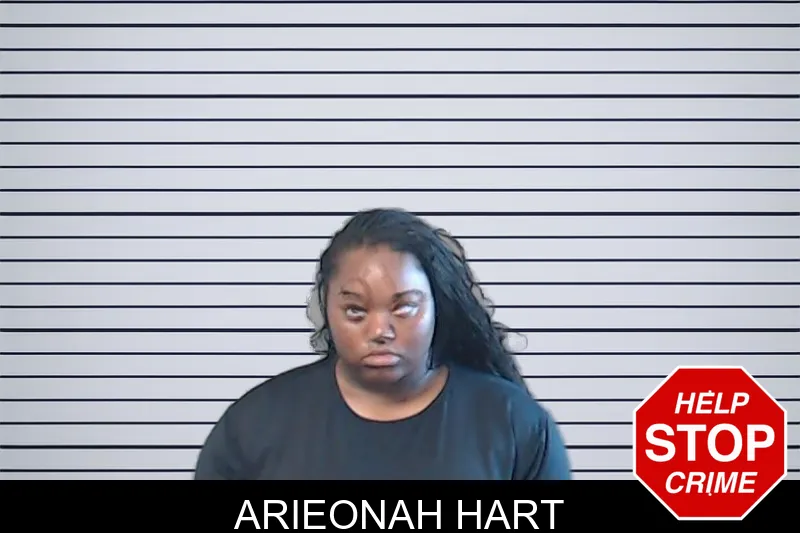 Arieonah Hart mugshot