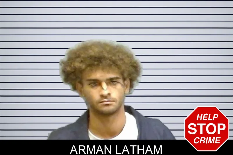 Arman Latham mugshot
