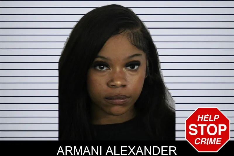 Armani Alexander mugshot