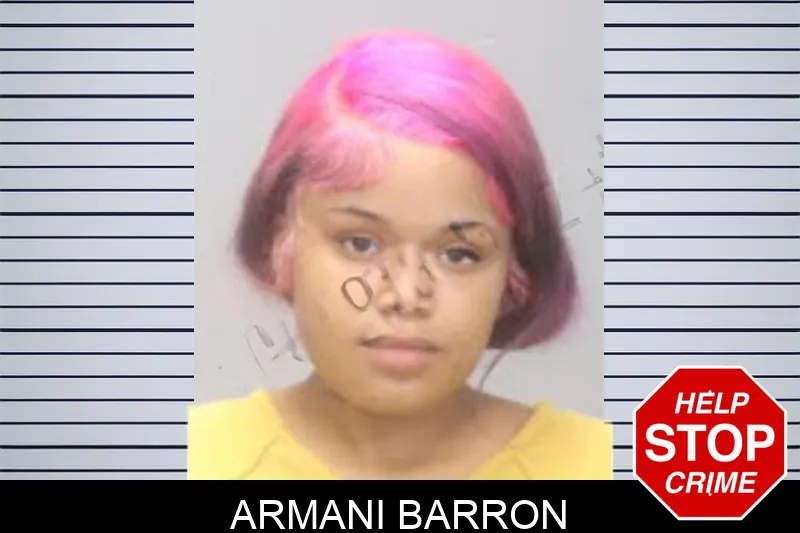 Armani Barron mugshot