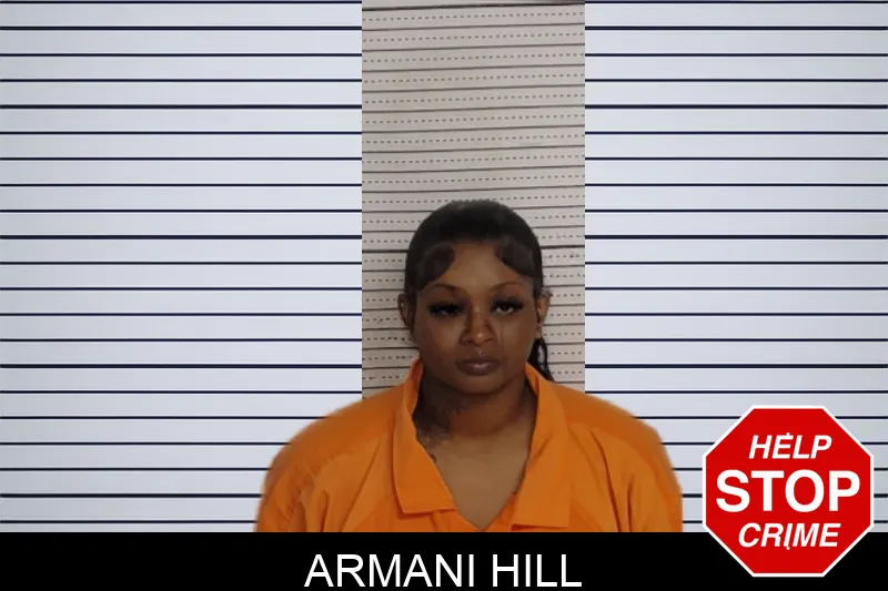 Armani Hill mugshot