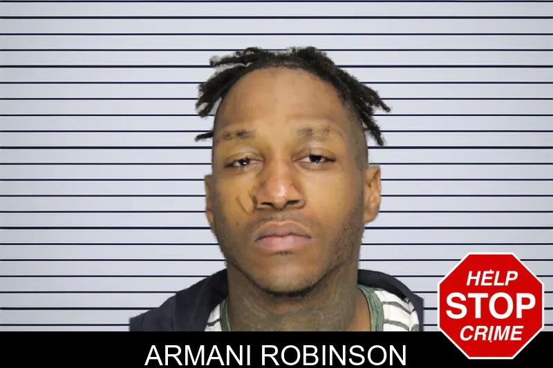 Armani Robinson mugshot