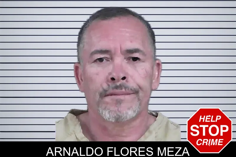 Arnaldo Flores Meza mugshot