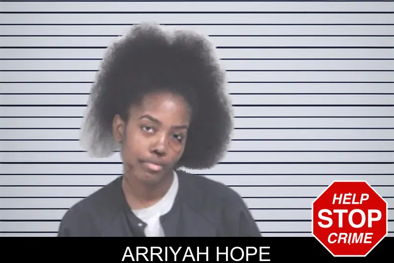 Arriyah Hope mugshot