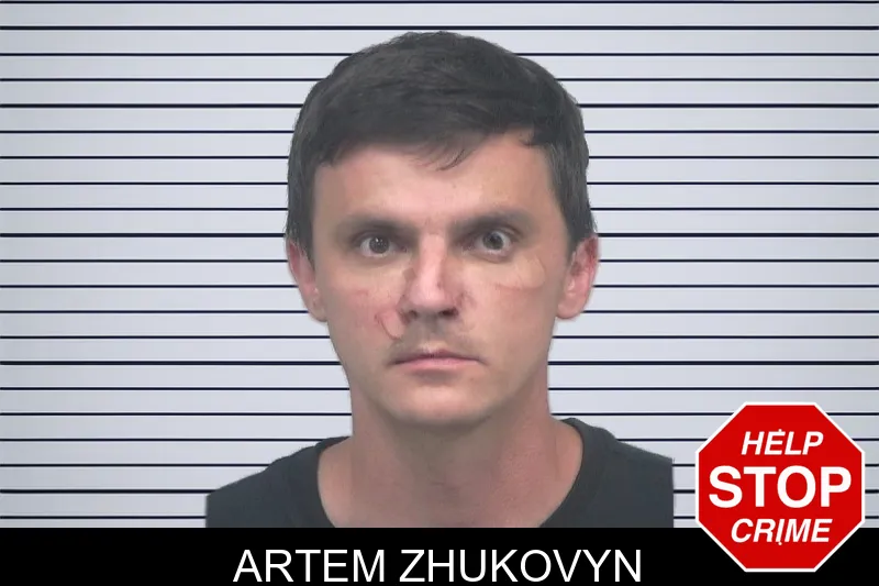 Artem Zhukovyn mugshot