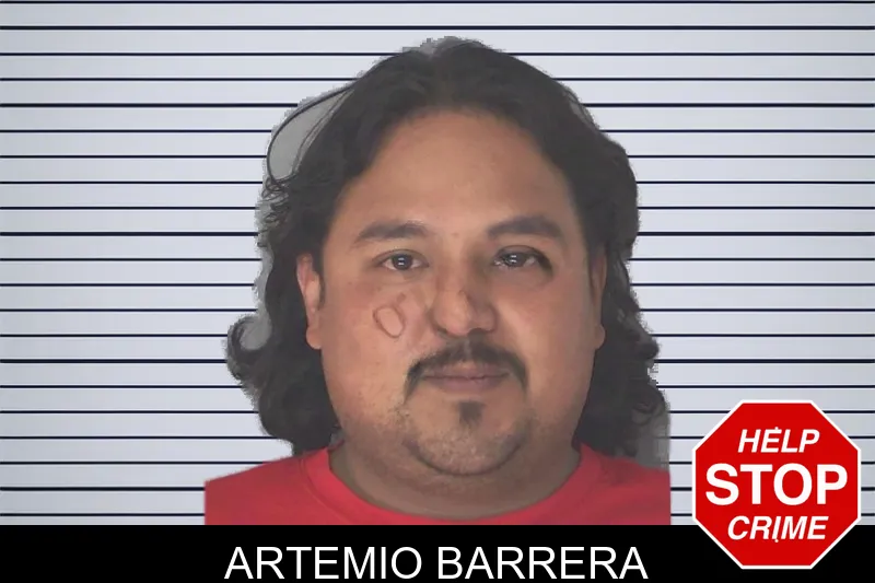 Artemio Barrera mugshot