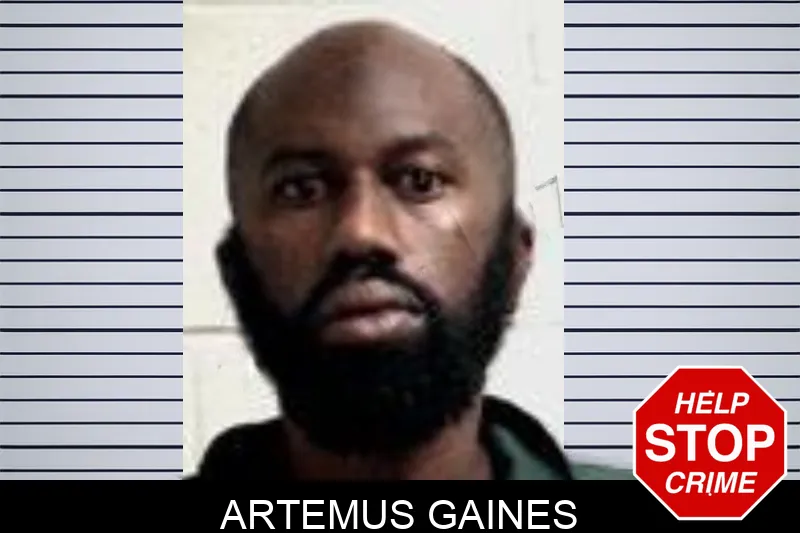 Artemus Gaines mugshot