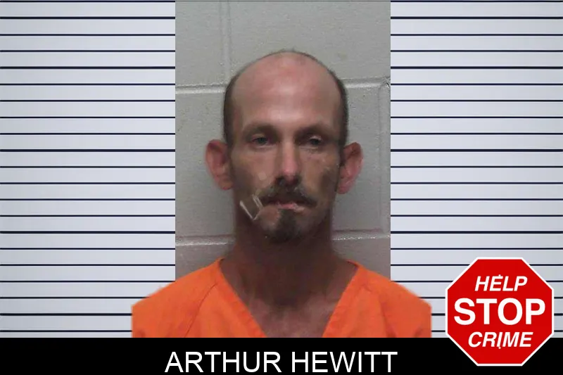 Arthur Hewitt mugshot