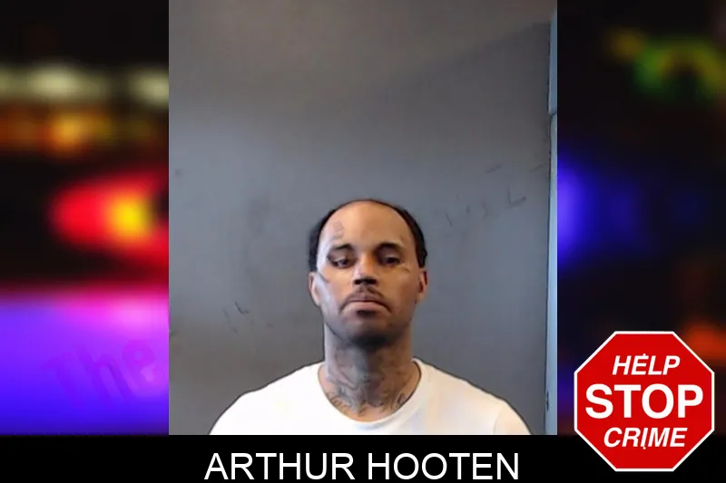 Arthur Hooten mugshot