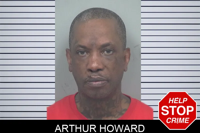 Arthur Howard mugshot