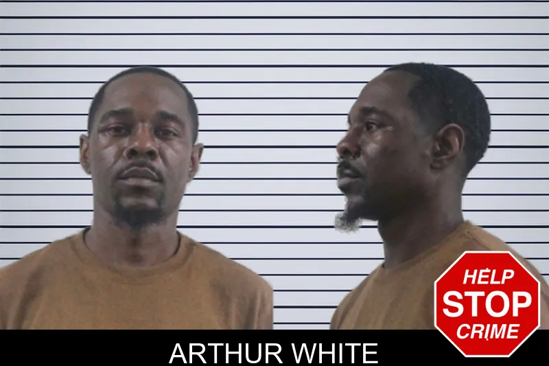 Arthur White mugshot