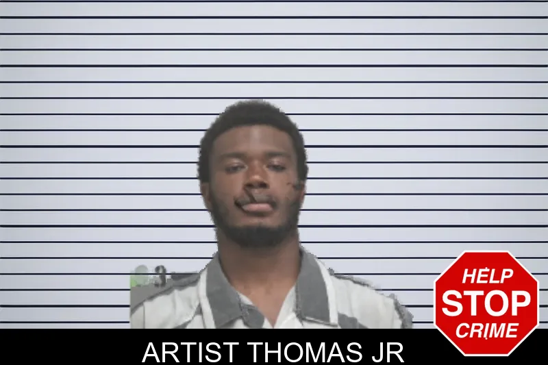 Artist Thomas Jr mugshot