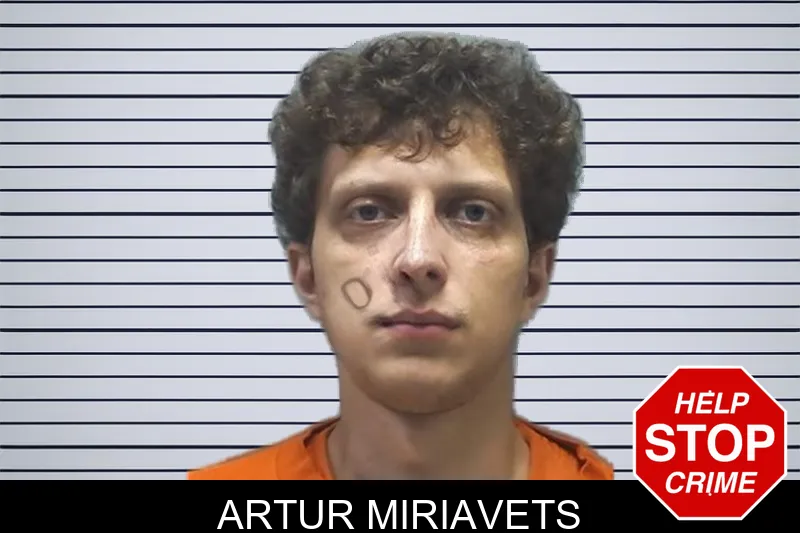 Artur Miriavets mugshot