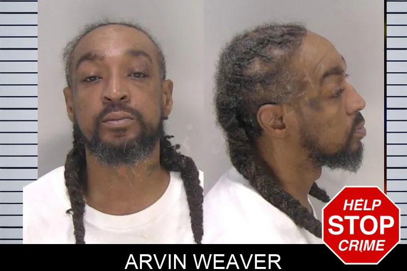 Arvin Weaver mugshot