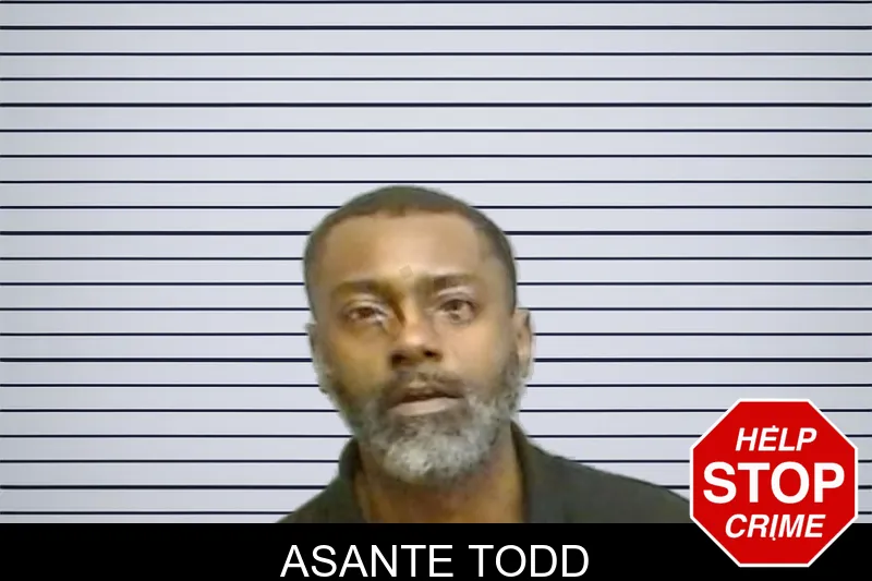 Asante Todd mugshot