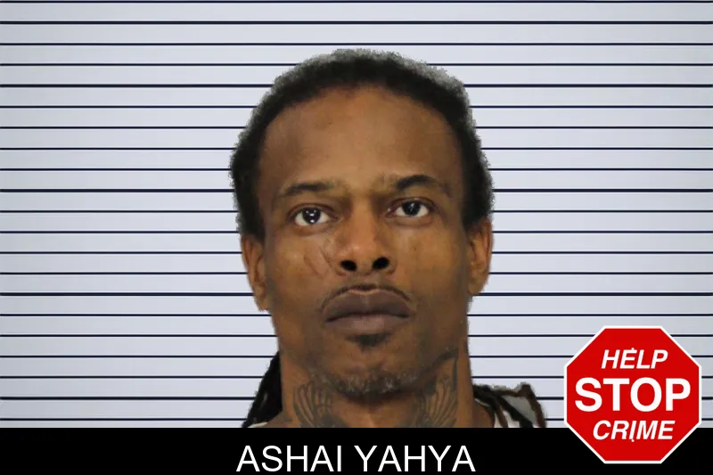 Ashai Yahya mugshot