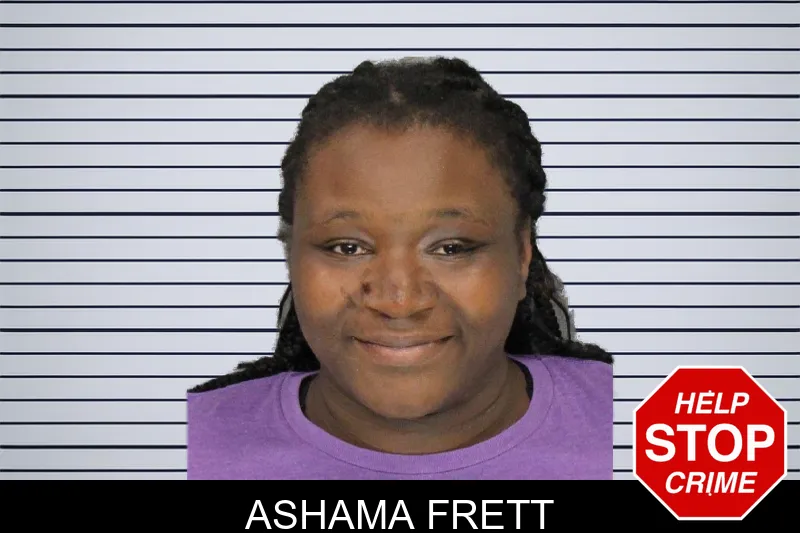 Ashama Frett mugshot