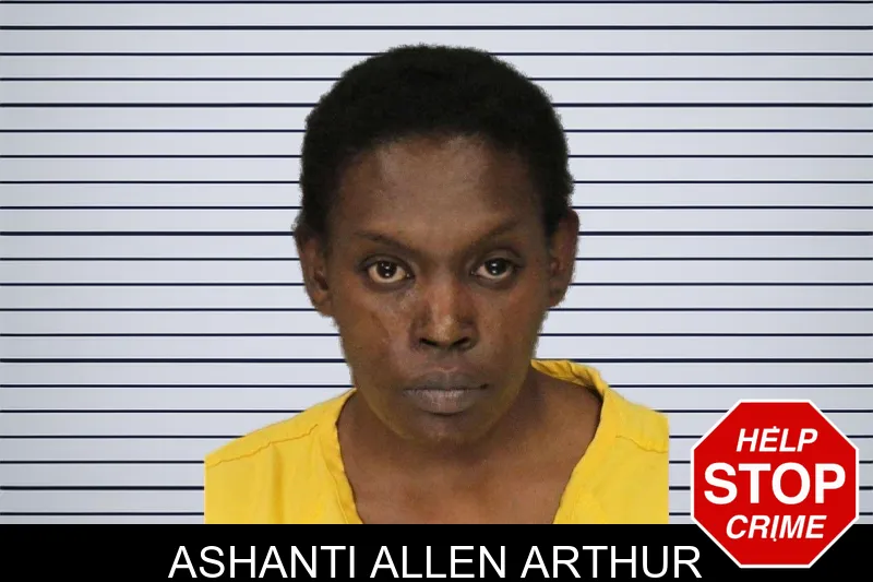 Ashanti Allen Arthur mugshot