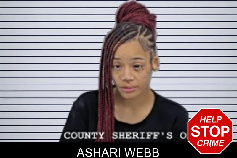 Ashari Webb mugshot