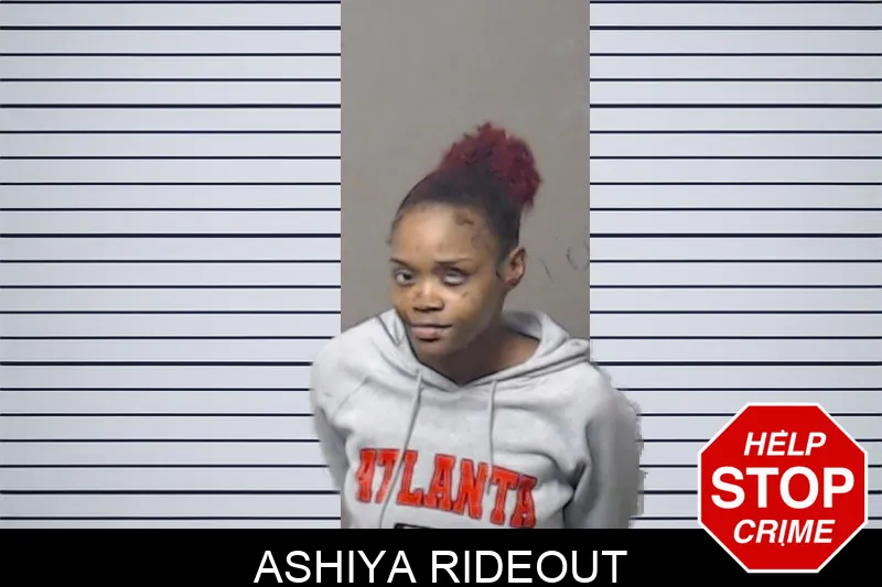 Ashiya Rideout mugshot
