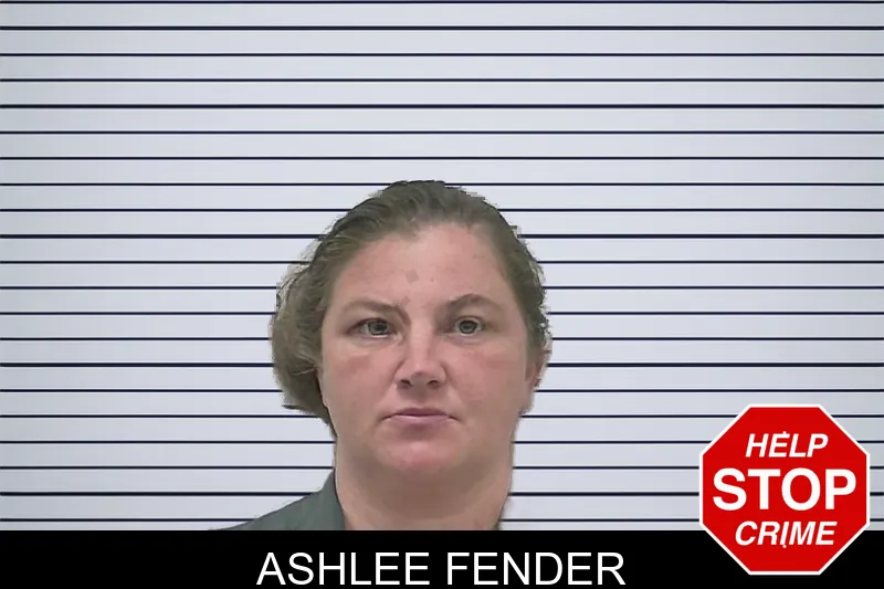 Ashlee Fender mugshot