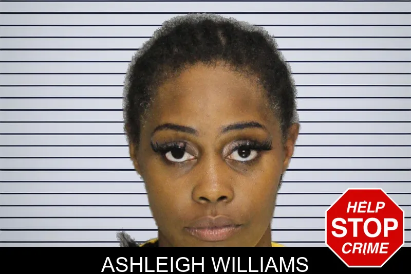 Ashleigh Williams mugshot