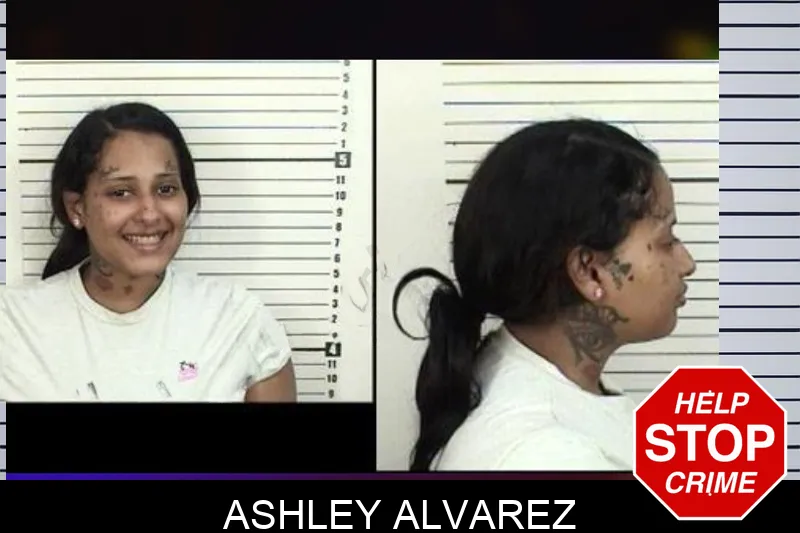 Ashley Alvarez mugshot
