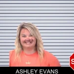 Ashley Evans mugshot